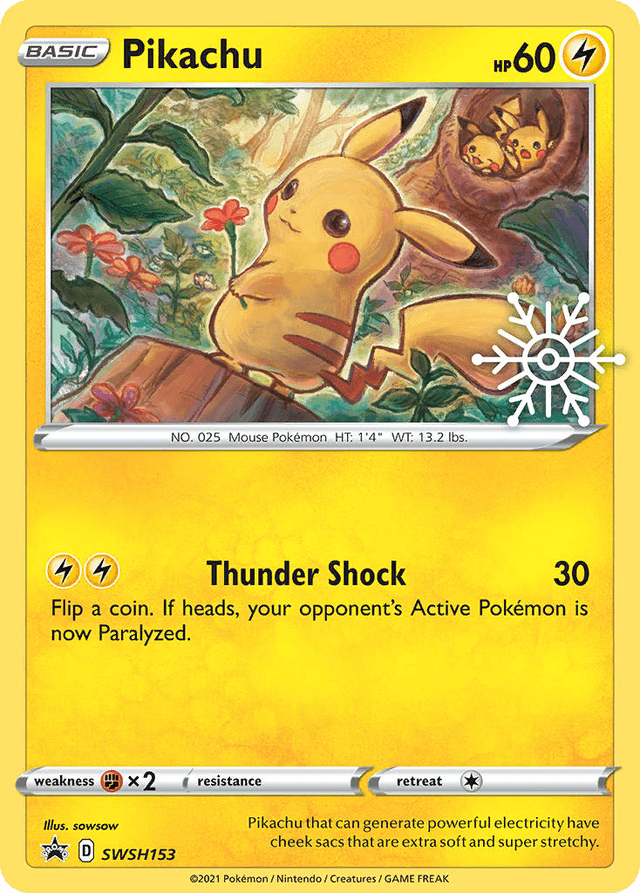 Pikachu SWSHP-SWSH153