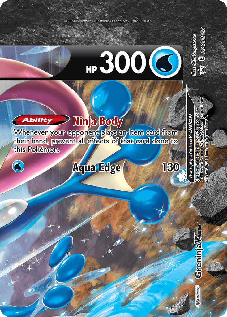 Greninja V-UNION SWSHP-SWSH156