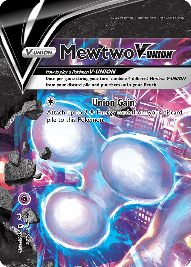 Mewtwo V-UNION SWSHP-SWSH159