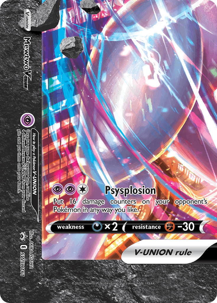 Mewtwo V-UNION SWSHP-SWSH161