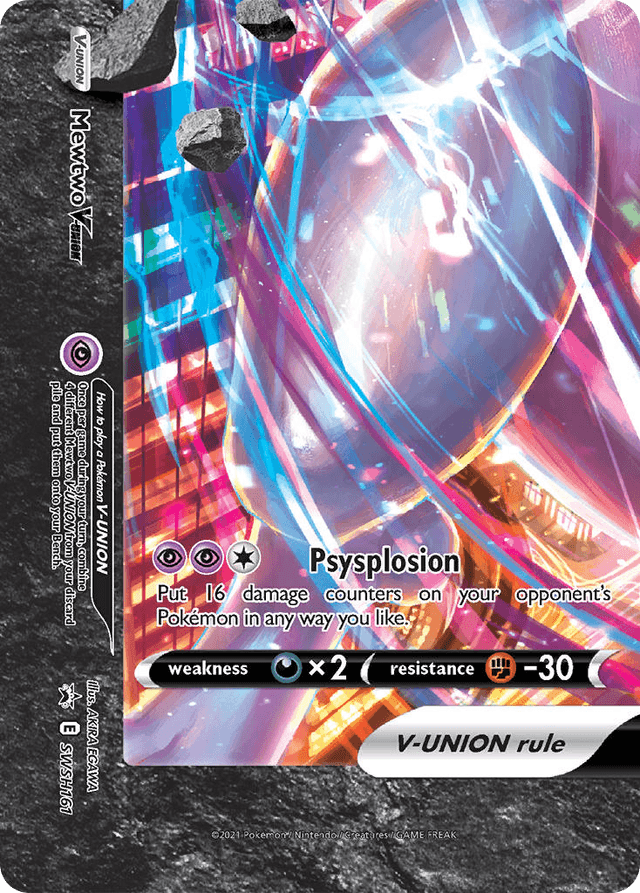 Mewtwo V-UNION SWSHP-SWSH161