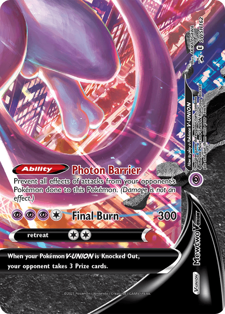Mewtwo V-UNION SWSHP-SWSH162