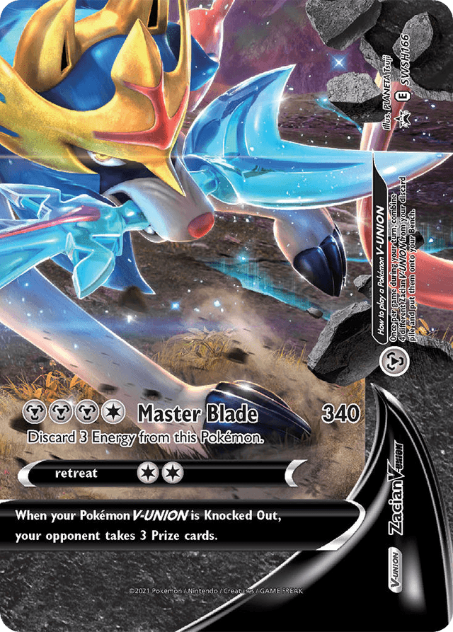 Zacian V-UNION SWSHP-SWSH166