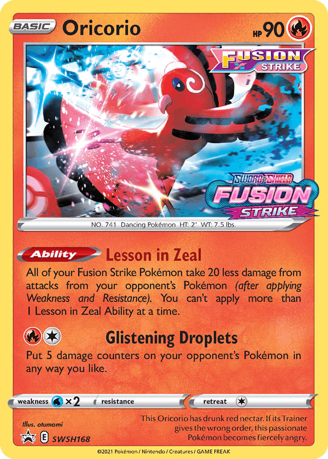 Oricorio SWSHP-SWSH168