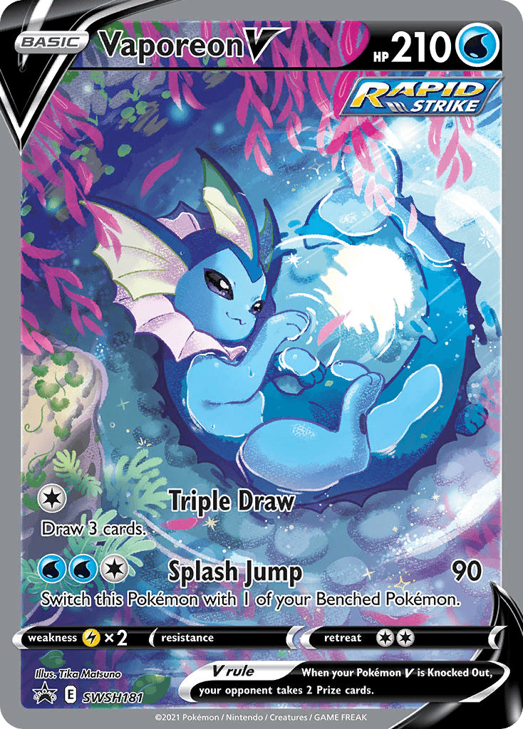 Vaporeon V SWSHP-SWSH181