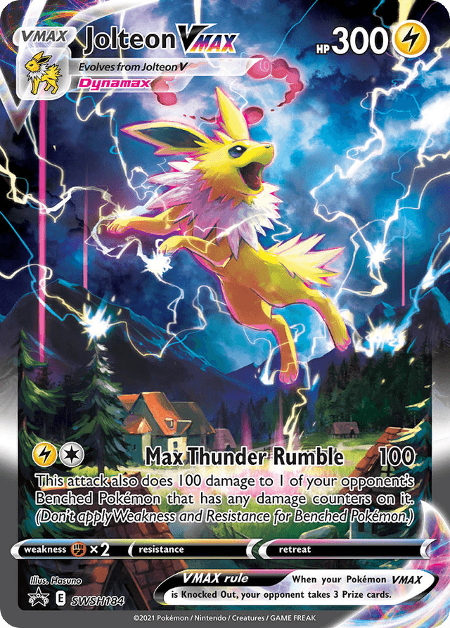 Jolteon VMAX SWSHP-SWSH184