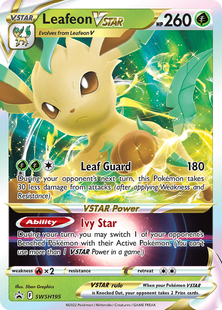 Leafeon VSTAR SWSHP-SWSH195