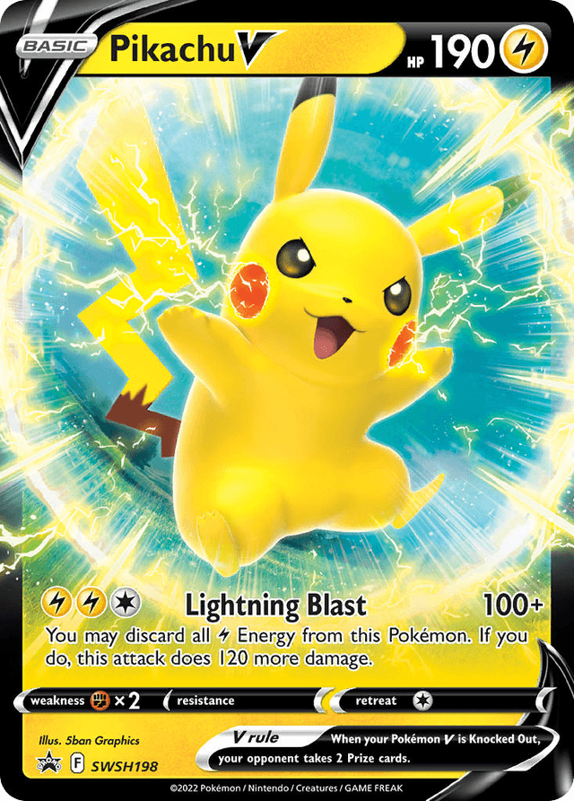 Pikachu V SWSHP-SWSH198