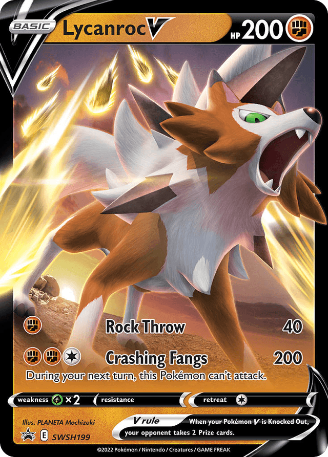 Lycanroc V SWSHP-SWSH199