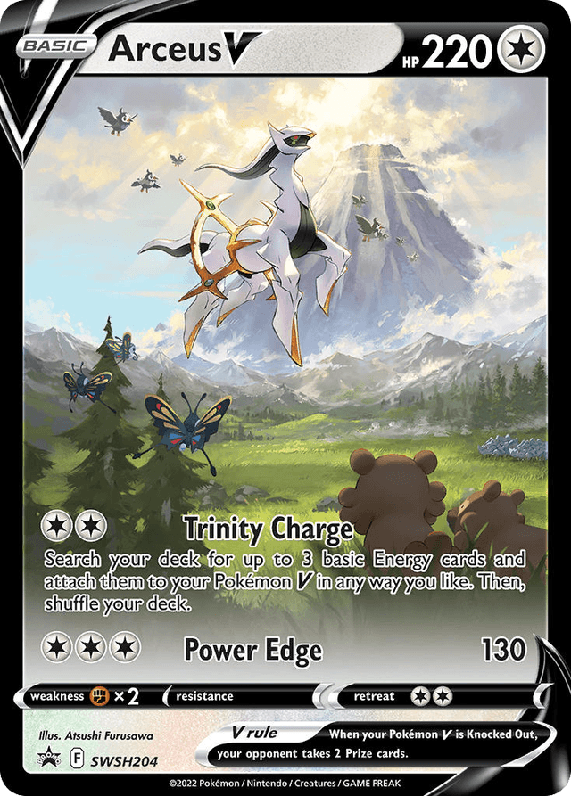 Arceus V SWSHP-SWSH204