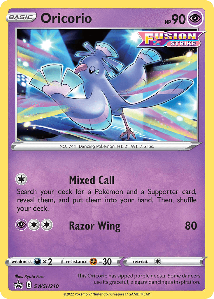 Oricorio SWSHP-SWSH210