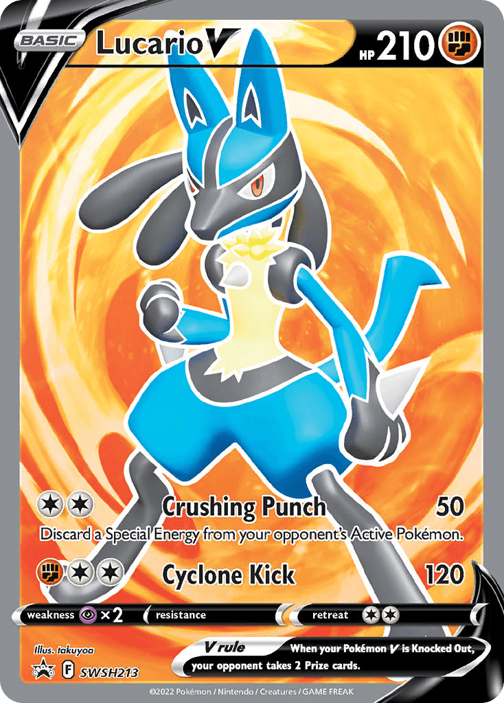 Lucario V SWSHP-SWSH213