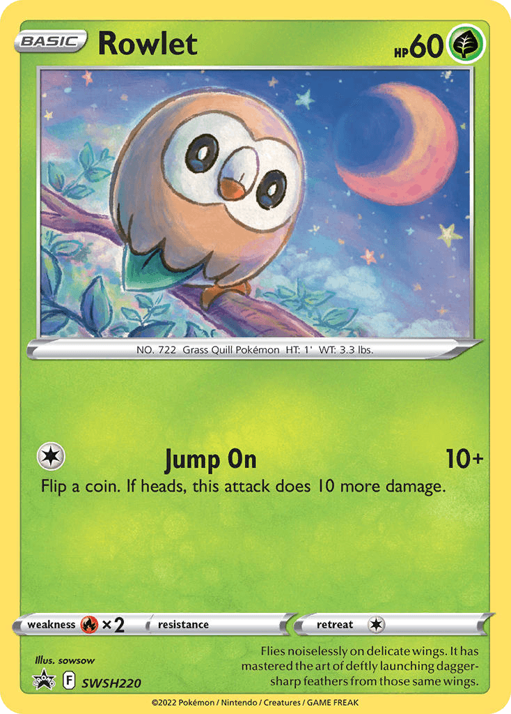 Rowlet SWSHP-SWSH220