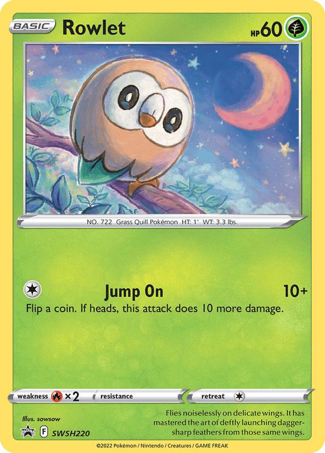 Rowlet SWSHP-SWSH220