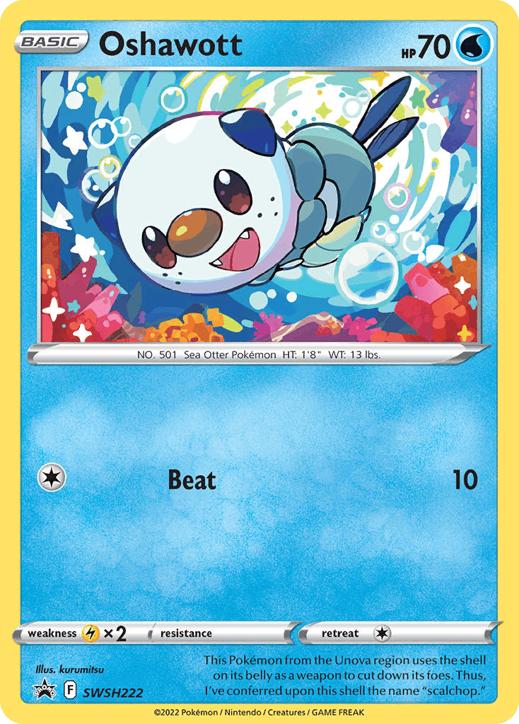 Oshawott SWSHP-SWSH222
