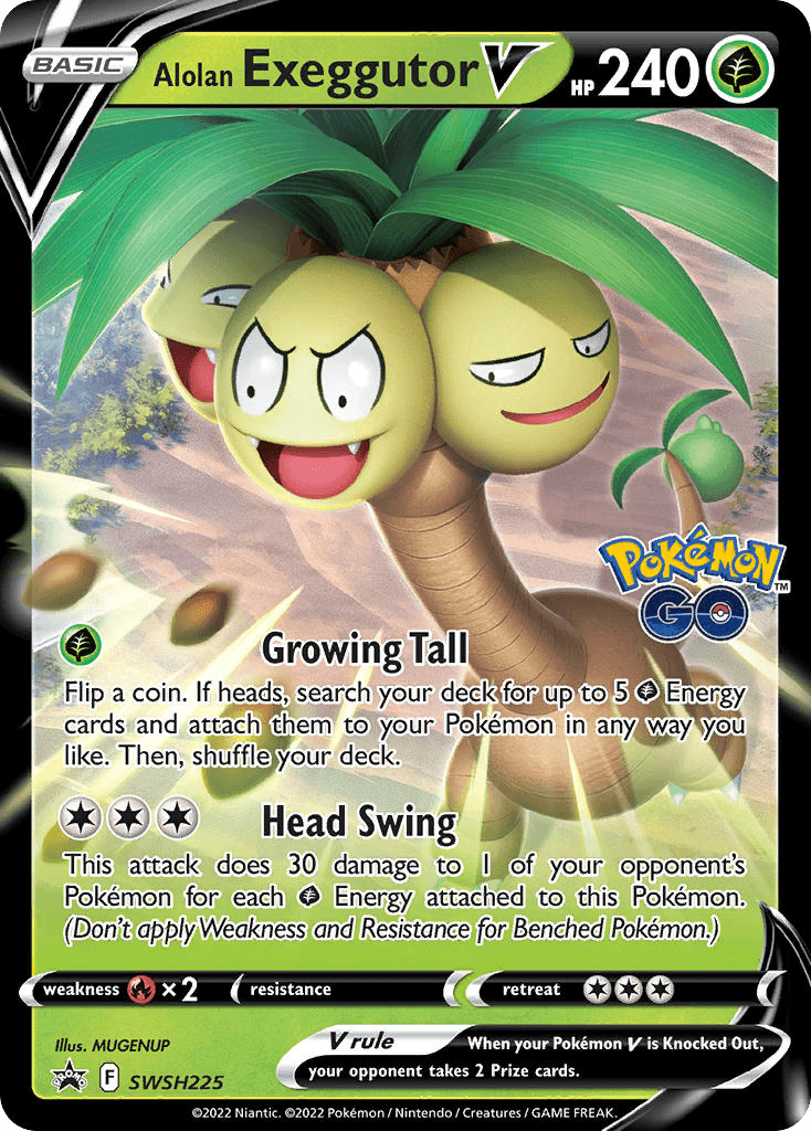 Alolan Exeggutor V SWSHP-SWSH225