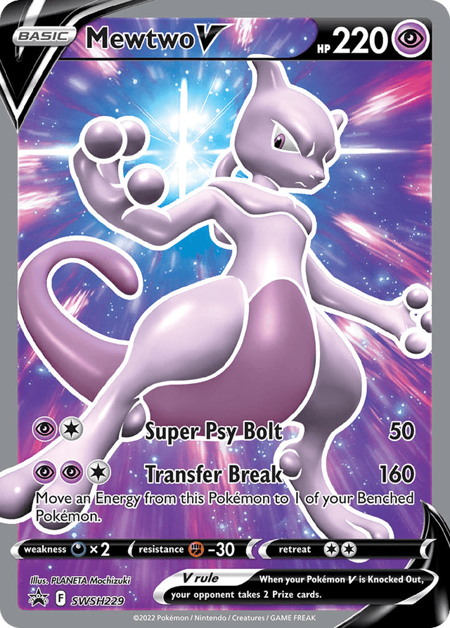 Mewtwo V SWSHP-SWSH229