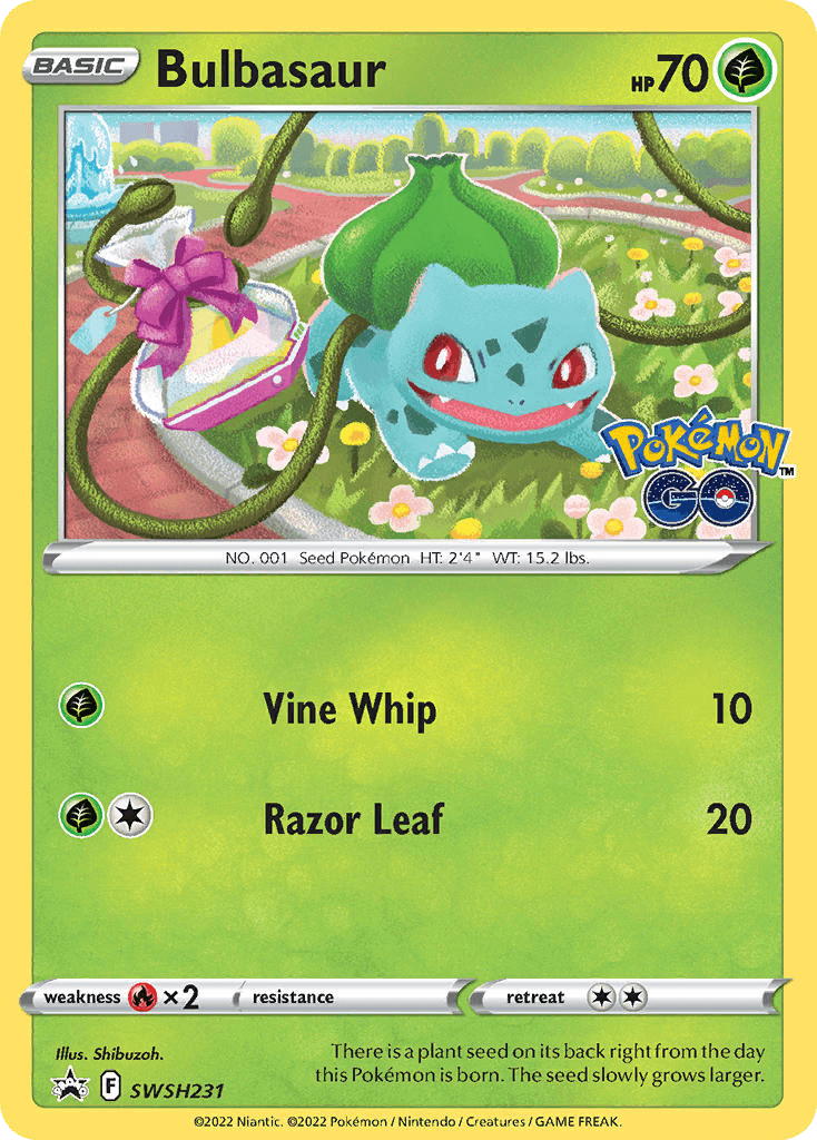 Bulbasaur SWSHP-SWSH231