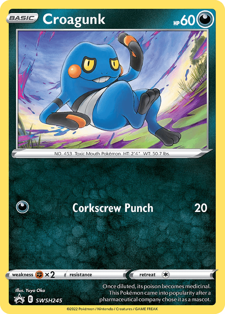 Croagunk SWSHP-SWSH245