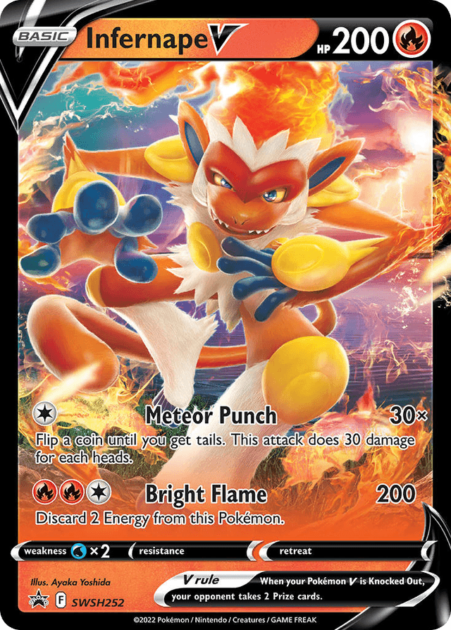 Infernape V SWSHP-SWSH252