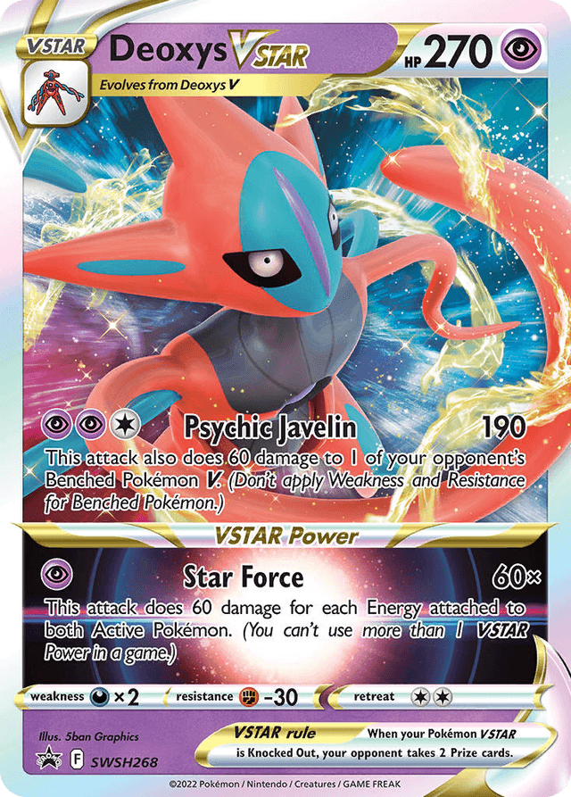 Deoxys VSTAR SWSHP-SWSH268