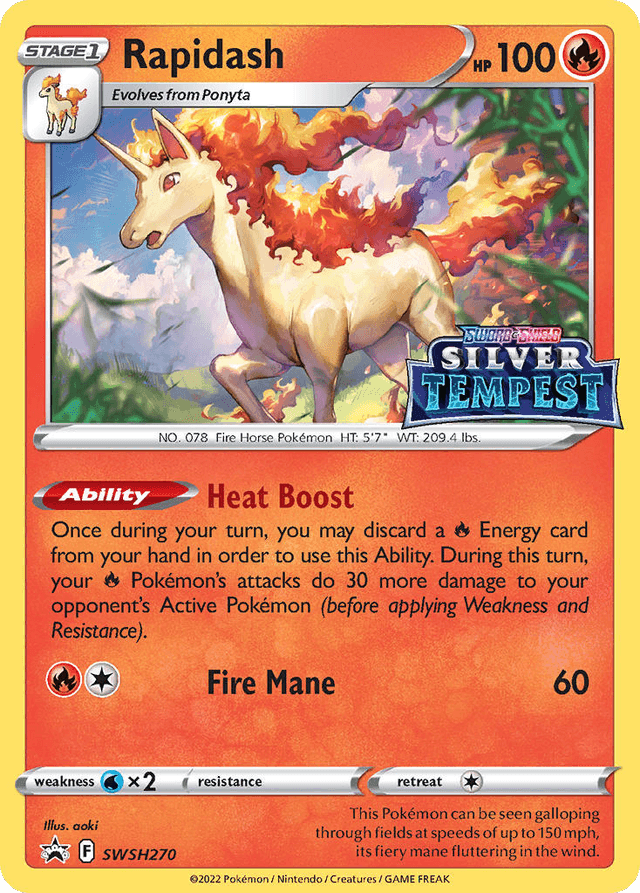 Rapidash SWSHP-SWSH270