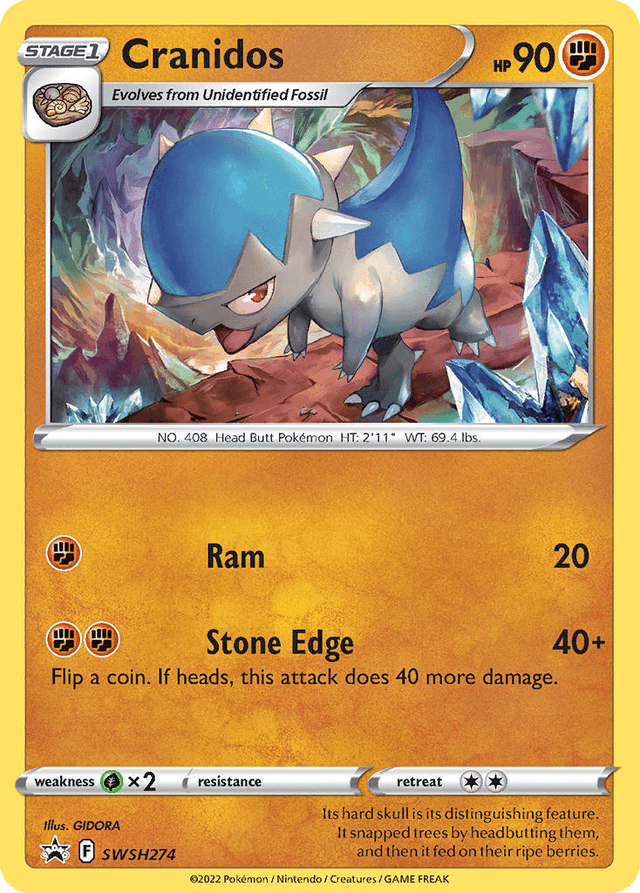 Cranidos SWSHP-SWSH274