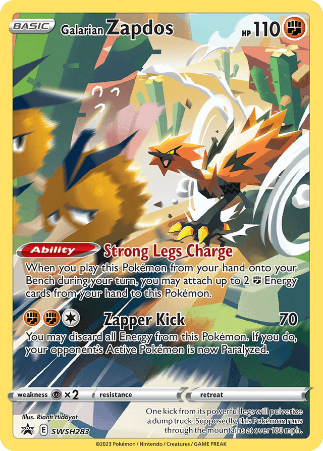 Galarian Zapdos SWSHP-SWSH283