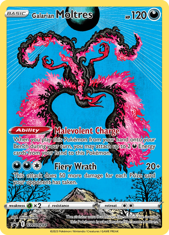 Galarian Moltres SWSHP-SWSH284