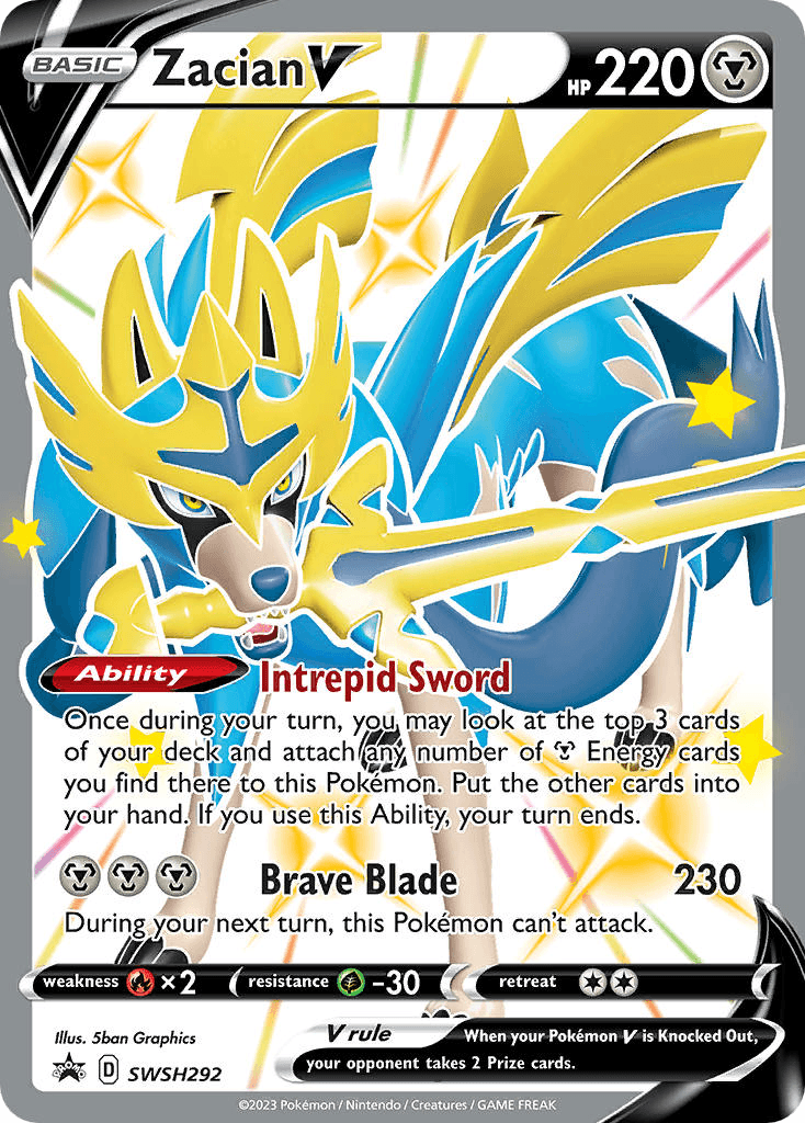 Zacian V SWSHP-SWSH292