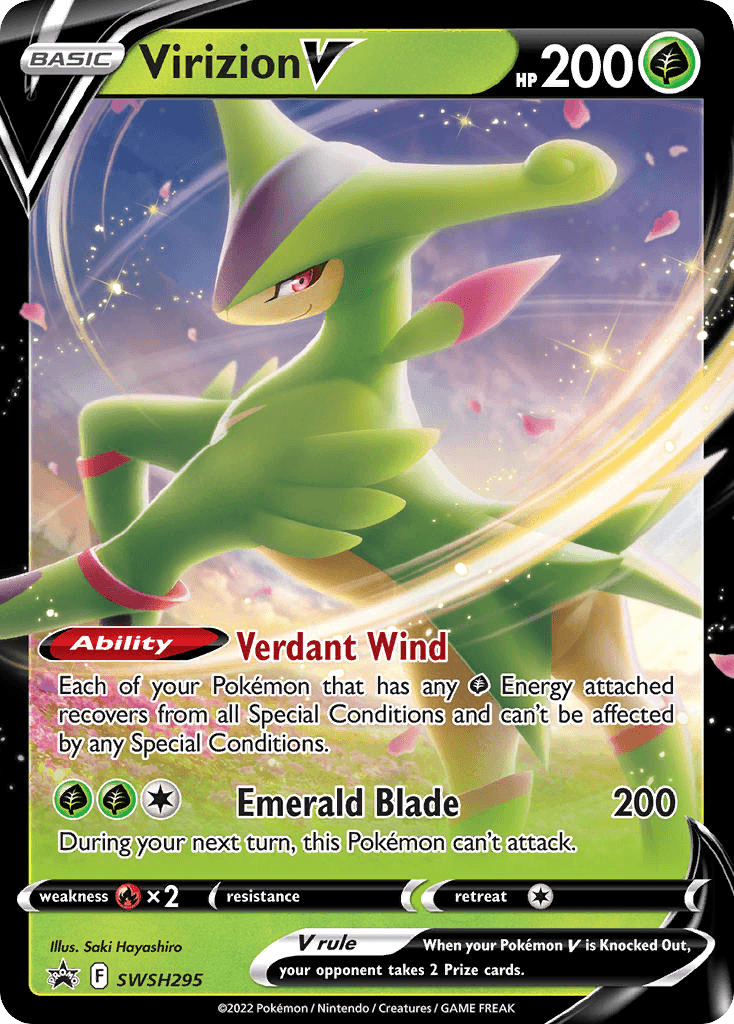 Virizion V SWSHP-SWSH295
