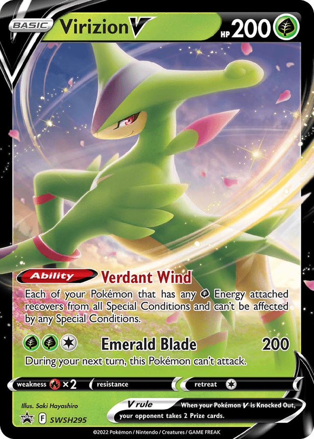 Virizion V SWSHP-SWSH295