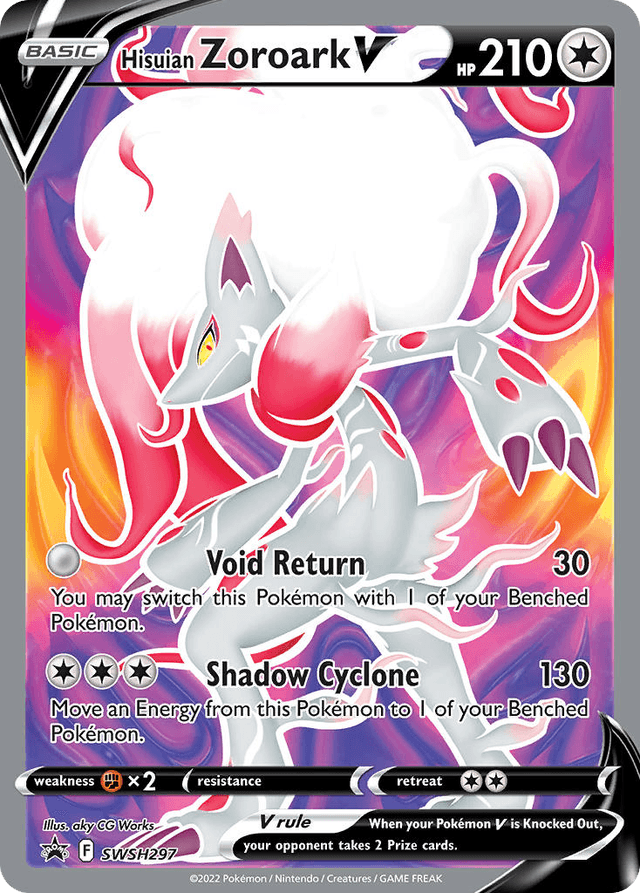 Hisuian Zoroark V SWSHP-SWSH297