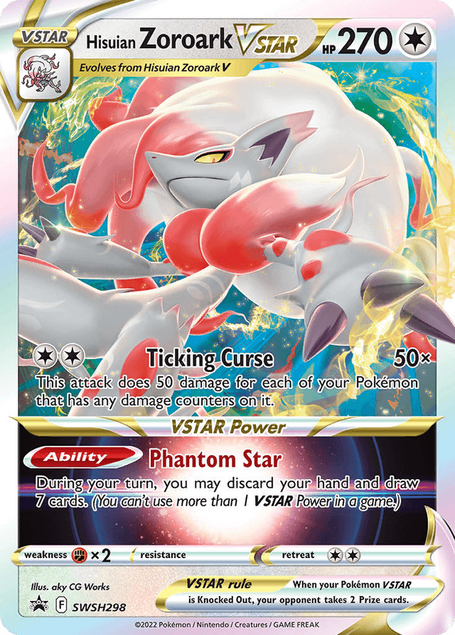 Hisuian Zoroark VSTAR SWSHP-SWSH298