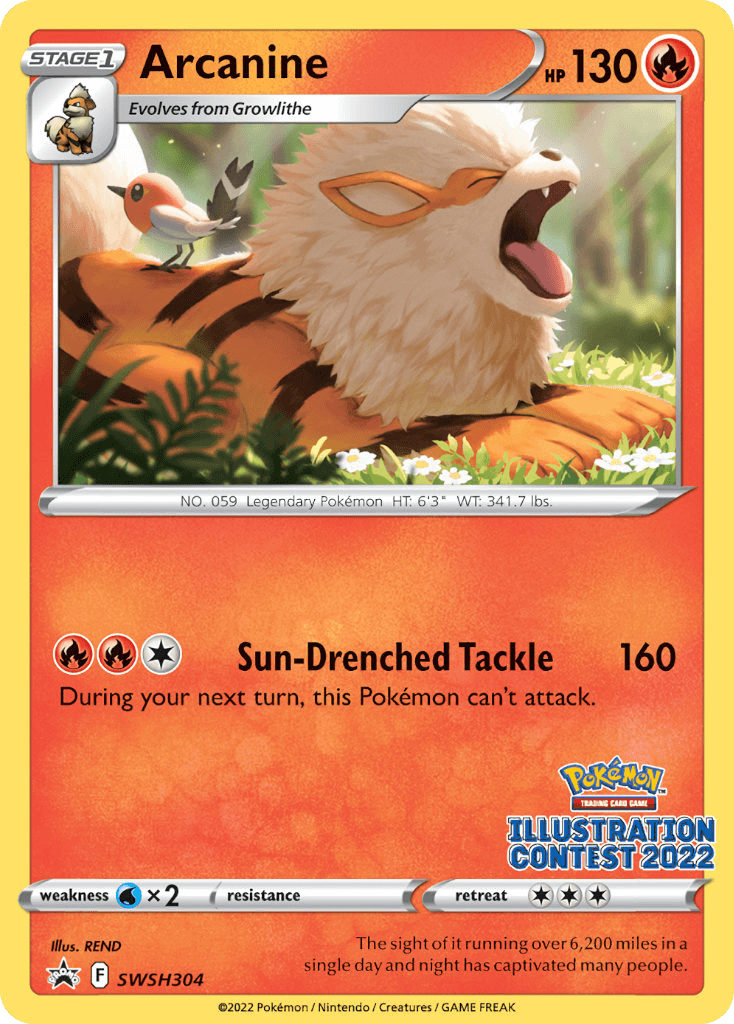 Arcanine SWSHP-SWSH304