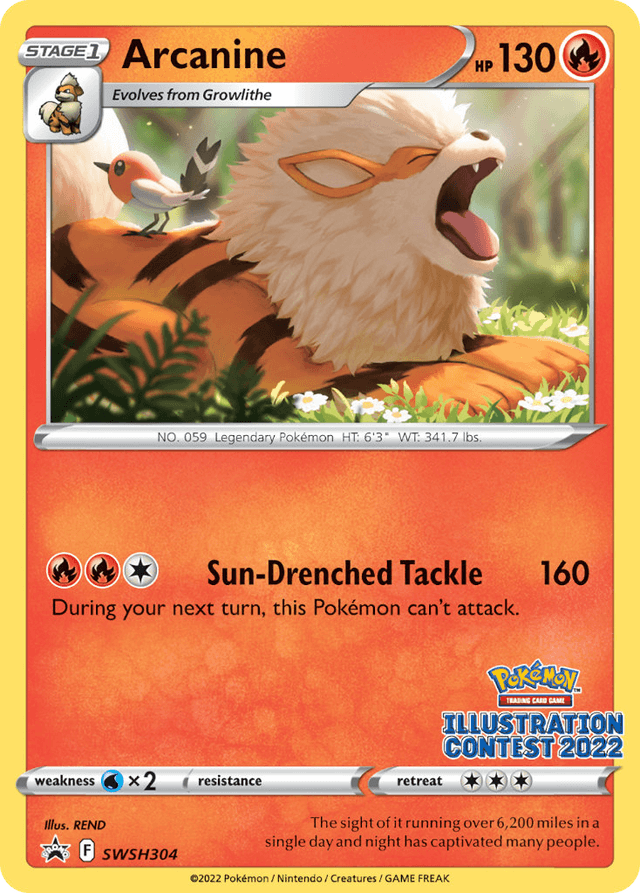 Arcanine SWSHP-SWSH304