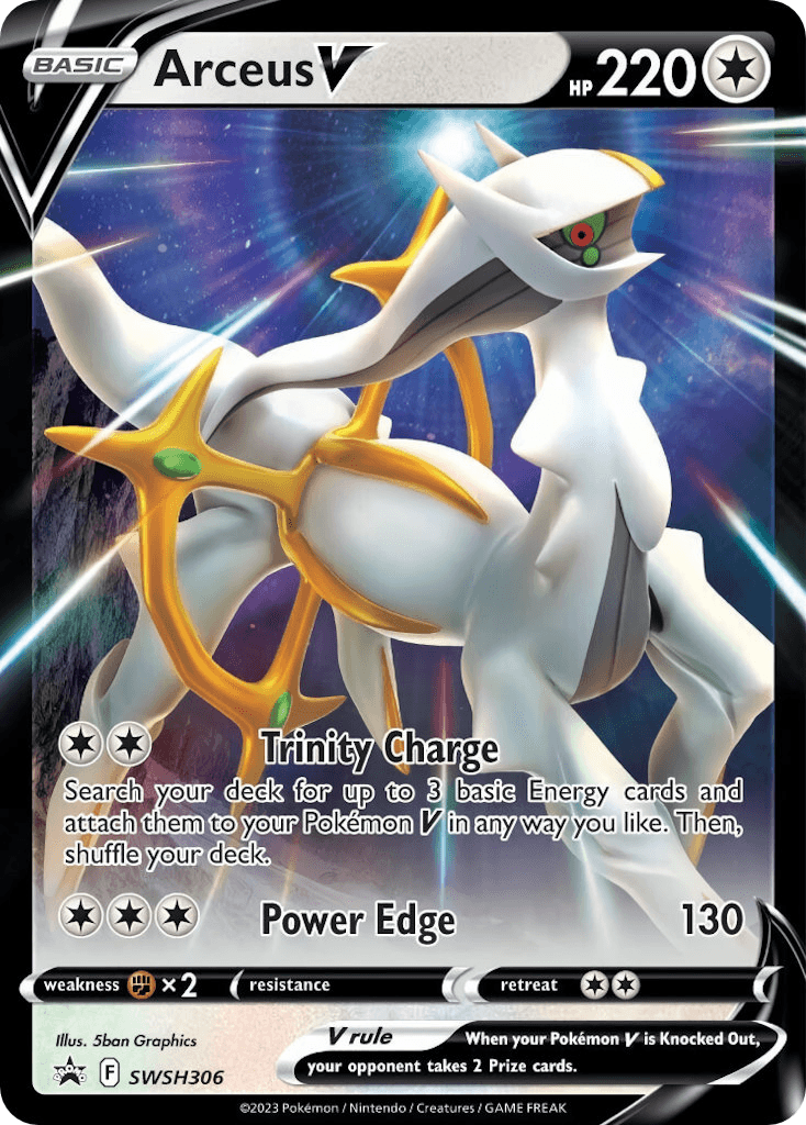 Arceus V SWSHP-SWSH306