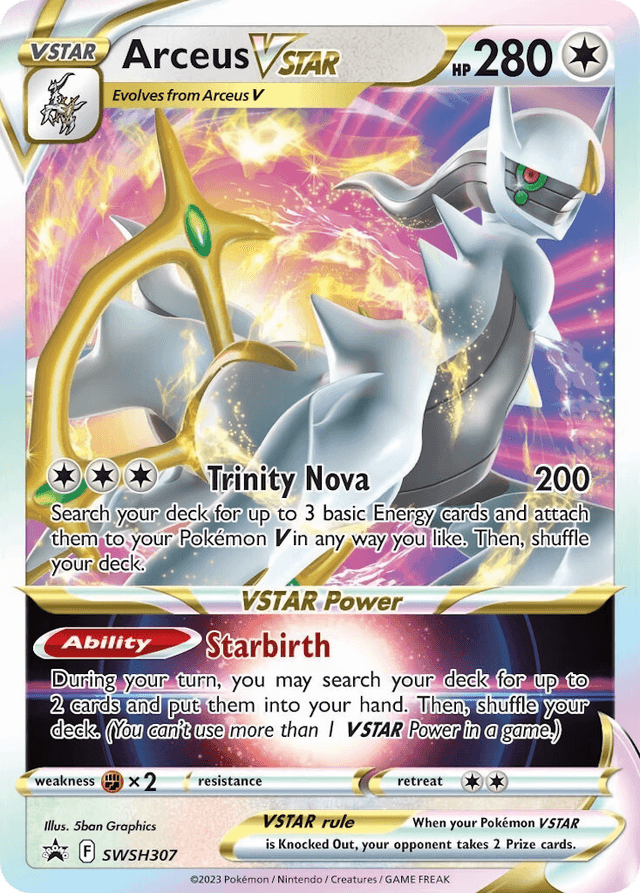 Arceus VSTAR SWSHP-SWSH307