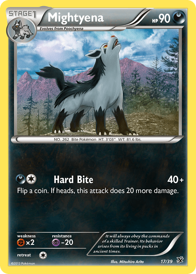 Mightyena XY0-17