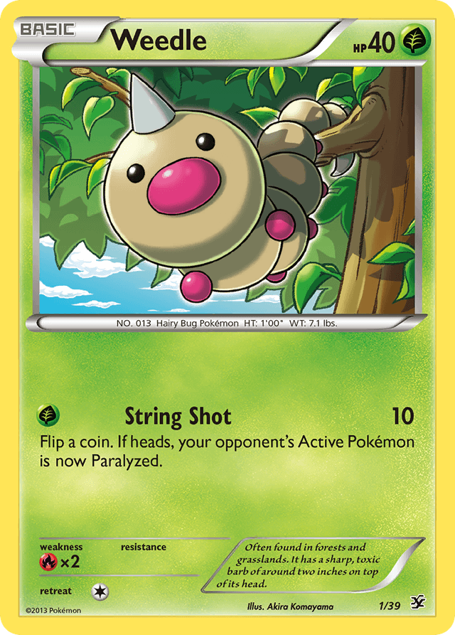 Weedle XY0-1