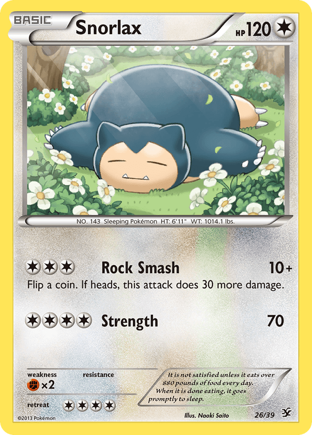 Snorlax XY0-26