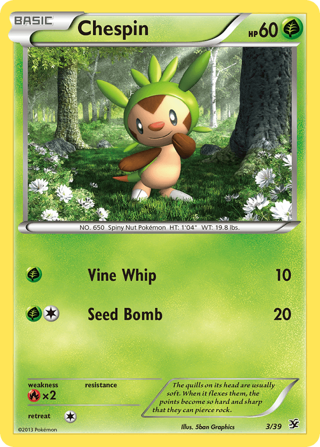 Chespin XY0-3