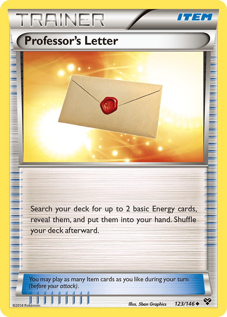 Professor's Letter XY1-123