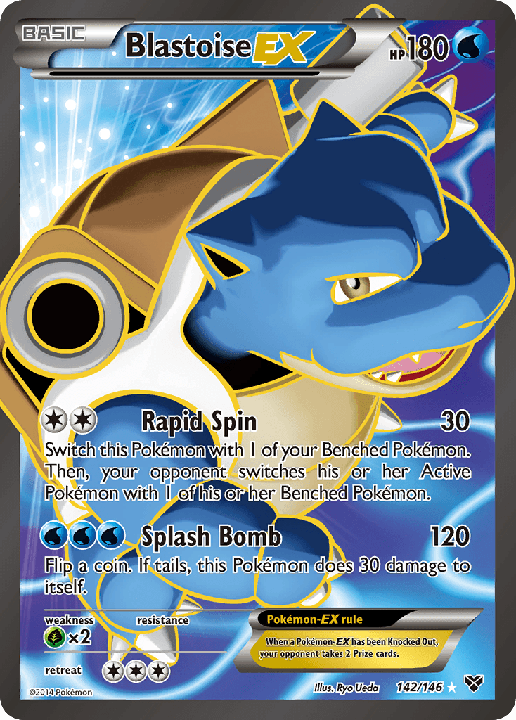 Blastoise-EX XY1-142