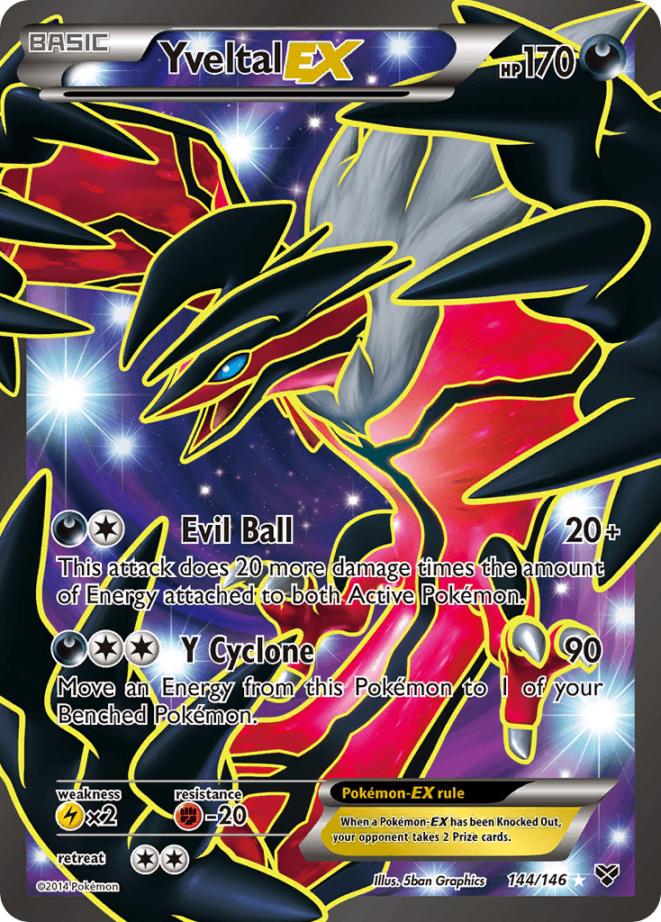 Yveltal-EX XY1-144