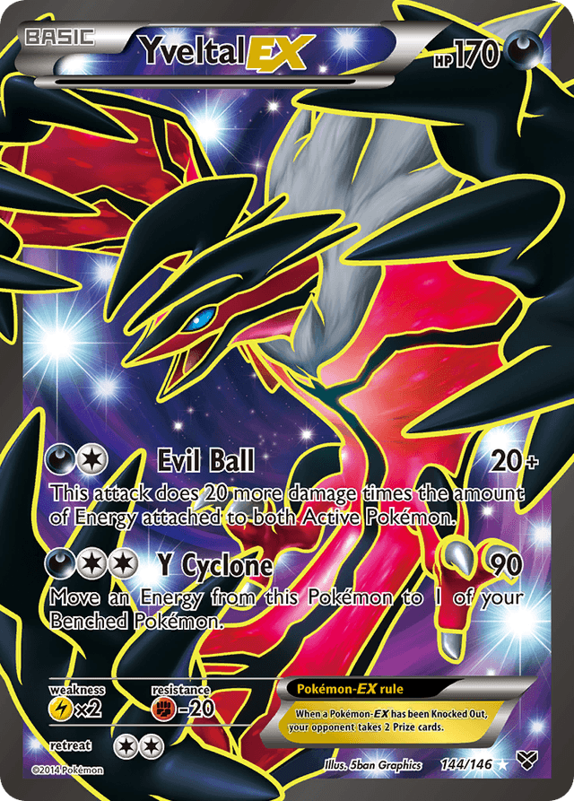 Yveltal-EX XY1-144