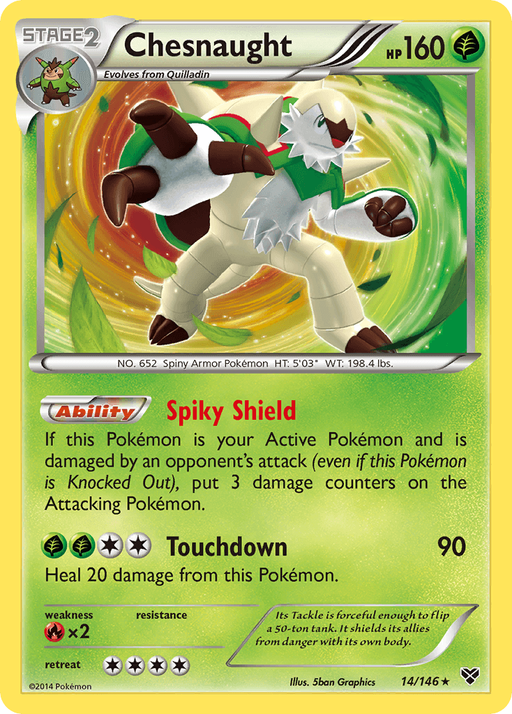 Chesnaught XY1-14