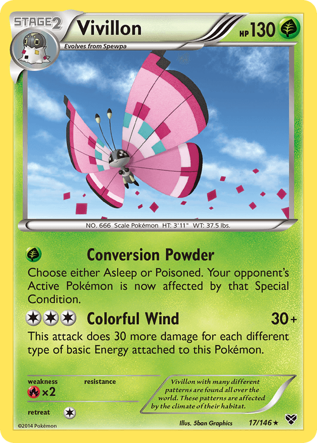 Vivillon XY1-17