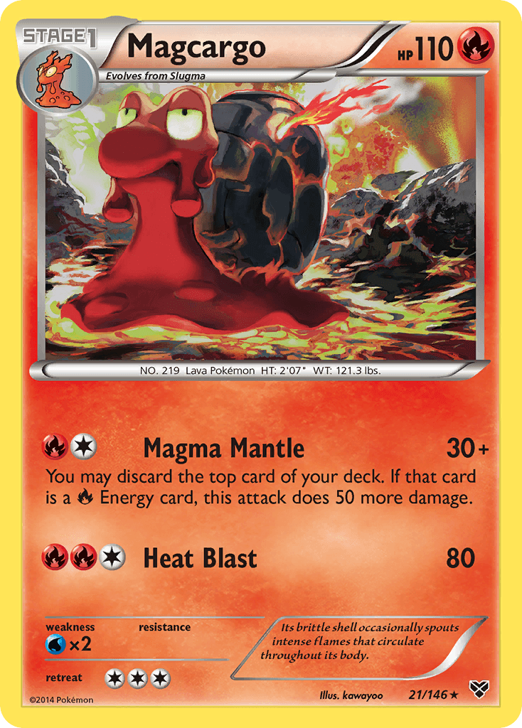 Magcargo XY1-21