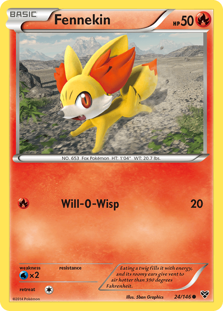 Fennekin XY1-24